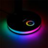 PLATINET Asztali lámpa RGB, 12W, LED, USB-A és USB-C töltő portal, 6000K, 500 Lumen, fehér