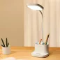   PLATINET Asztali lámpa tolltartóval, LED, 5W, 4200K, 250 Lumen, fehér