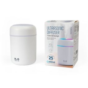   PLATINET Párologtató + Illatosító, aroma diffúzor, RGB, 300ml, fehér