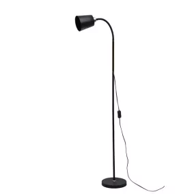   PLATINET Lámpa, Álló, beltéri, 40W, E27, 22x160cm, fém, fekete