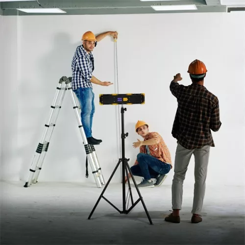 HANDY TOOLS Reflektor, LED reflektor - akkumulátoros, dimmerelhető, fókuszálható - 1500 lumen