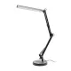 PLATINET Asztali lámpa 10W, 500Lm, flexibilis, LED, rajzasztali lámpa, fekete