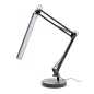   PLATINET Asztali lámpa 10W, 500Lm, flexibilis, LED, rajzasztali lámpa, fekete