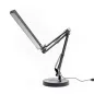  PLATINET Asztali lámpa 10W, 500Lm, flexibilis, LED, rajzasztali lámpa, fekete