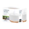 PLATINET Párologtató + illatosító, aroma diffúzor, LED, RGBW, 0,5l, fa és fehér
