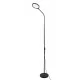 PLATINET Lámpa, Álló, beltéri, 10W, 500 Lumen, IP20, 6500K, állítható magasság 4x30cm, fekete