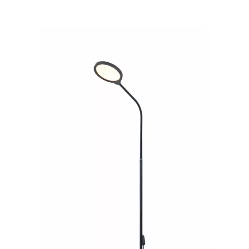 PLATINET Lámpa, Álló, beltéri, 10W, 500 Lumen, IP20, 6500K, állítható magasság 4x30cm, fekete