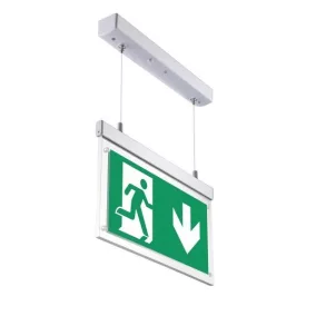   OPTONICA LED Vészkijárati lámpa, Mennyezeti/Fali, 3 órás vészhelyzeti üzemidővel