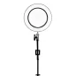   PLATINET Asztali lámpa 10W, 500Lm, flexibilis, 48x LED, rajzasztali lámpa, 3x nagyítólencsével, fekete