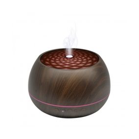   PLATINET Párologtató + illatosító, aroma diffúzor, LED, 1l,  sötét fa hatású