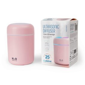   PLATINET Párologtató + Illatosító, aroma diffúzor, RGB, 300ml, pink