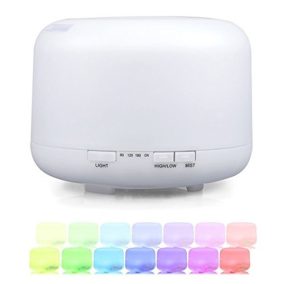   PLATINET Párologtató + illatosító, aroma diffúzor, LED, RGBW, 0,5l, fehér