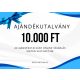 Ajándékutalvány 10.000 Ft értékben