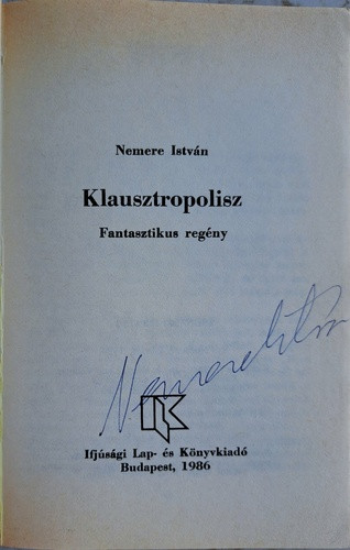 DEDIKÁLT-Klausztropolisz