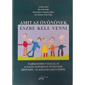 Amit az óvónőnek észre kell venni Amit az óvónőnek észre kell venni