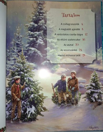Miklós Malvina : Karácsonyi ​kandallómesék