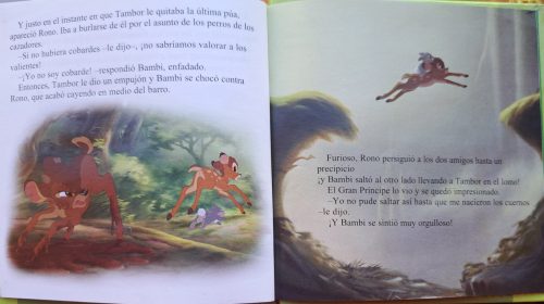 Bambi (spanyol nyelvű mini mesekönyv)