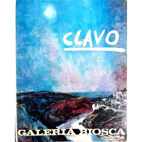 Clavo. Galería Biosca, 1988. spanyol nyelvű művészeti album   Clavo. Galería Biosca, 1988. spanyol nyelvű művészeti album