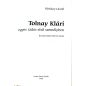 Párkány László:  Tolnay Klári - Egyes szám első személyben