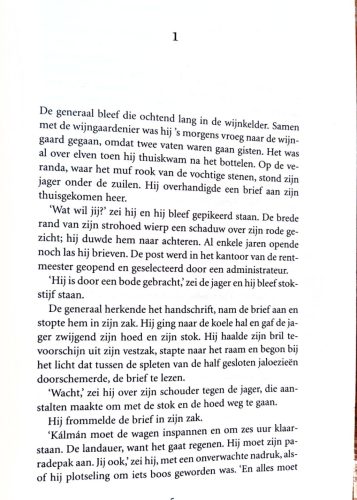 Márai Sándor: Gloed  ("A gyertyák csonkig égnek") (holland nyelvű)