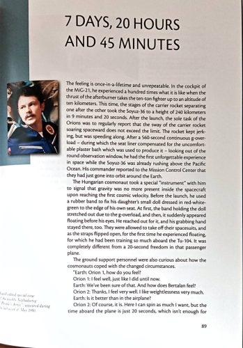 "DEDIKÁLT - Tőrös István: On the Road to the Stars-  Bertalan Farkas, the First Hungarian Cosmonaut "