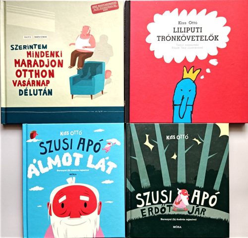 DEDIKÁLT - Kiss Ottó mesekönyvcsomag