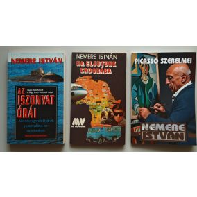 Nemere István könyvcsomag (Aláírt -Antikvár- Aktuális) 3.   Nemere István könyvcsomag (Aláírt -Antikvár- Aktuális) 3.