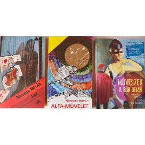 Nemere István könyvcsomag (Aláírt -Antikvár- Aktuális) 4.   Nemere István könyvcsomag (Aláírt -Antikvár- Aktuális) 4.