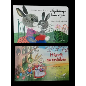   Húsvéti lapozók ( Tóth Anna: Húsvét ​az erdőben + Nemes nagy Ágnes: Nyúlanyó ​húsvétja)