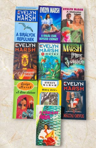 Evelyn Marsh könyvcsomag 2. (10 db antikvár könyv)