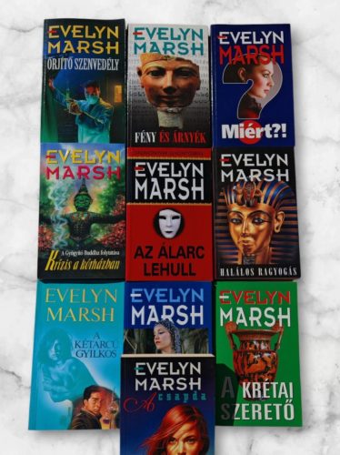 Evelyn Marsh könyvcsomag 3. (10 db antikvár könyv)