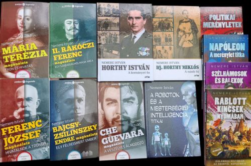 Nemere István könyvcsomag - életrajzi könyvek