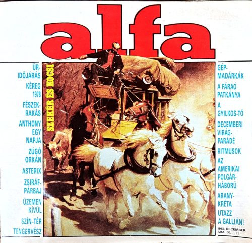ALFA képregény újság 1988.december 