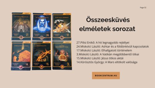 Összeesküvés elméletek könyvcsomag (6 db antikvár könyv)
