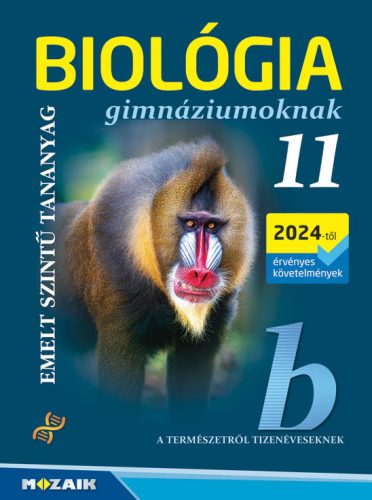 Biológia gimnáziumoknak 11.  MS-2650  (11. évfolyam, 3. kiadás (2024. 10. 17.)