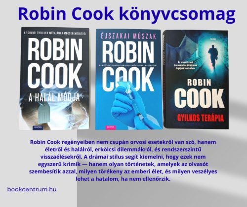 Robin Cook könyvcsomag  - új könyvek