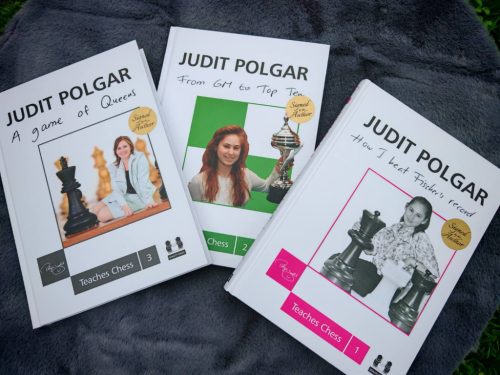 DEDIKÁLT  - Judit Polgar Teaches Chess Trilogy by Judit Polgar