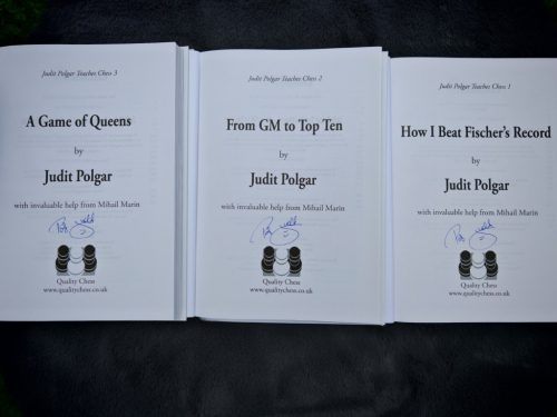 DEDIKÁLT  - Judit Polgar Teaches Chess Trilogy by Judit Polgar