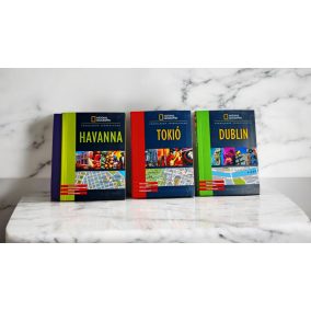 Utazás 1. könyvcsomag: Tokio + Havanna + Dublin