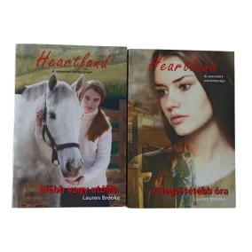 Heartland lovas könyvcsomag  (2 db könyv)