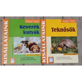 Kisállataink könyvcsomag (2 db könyv, antikvár)