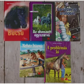 Lovas könyvcsomag 2 (5 db könyv)