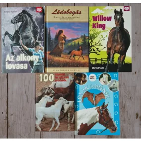 Lovas könyvcsomag 4 (5 db könyv, antikvár)