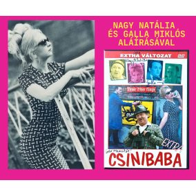 DEDIKÁLT - Csinibaba - extra változat - DVD - Nagy Natália és Galla Miklós által aláírva DEDIKÁLT - Csinibaba - extra változat - DVD - Nagy Natália és Galla Miklós által aláírva