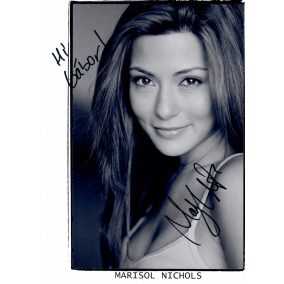 Signed photo by Marisol Nichols  Signed photo by Marisol Nichols