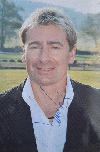 Lázár Vilmos által aláírt fotó