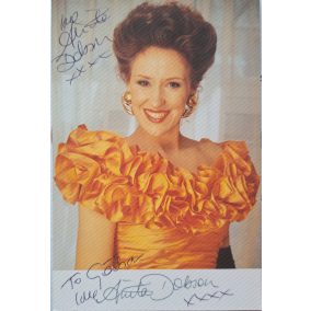 Signed photo by Anita Dobson  Signed photo by Anita Dobson