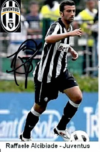 Signed photo by Raffaele Alcibiadale 10x15 cm