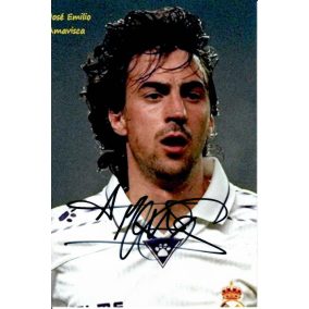Signed photo by José Emilio Amavisca 10x15 cm Signed photo by José Emilio Amavisca 10x15 cm
