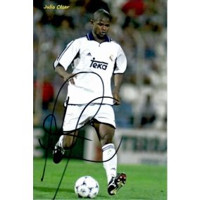 Signed photo by Julio César 10x15 cm Signed photo by Julio César 10x15 cm